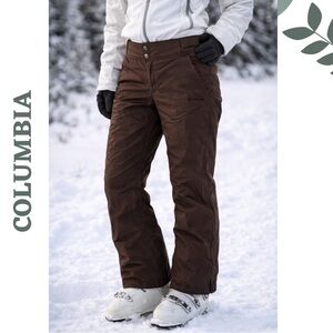 Columbia Women’s Ski Pants Brown Insulated XS